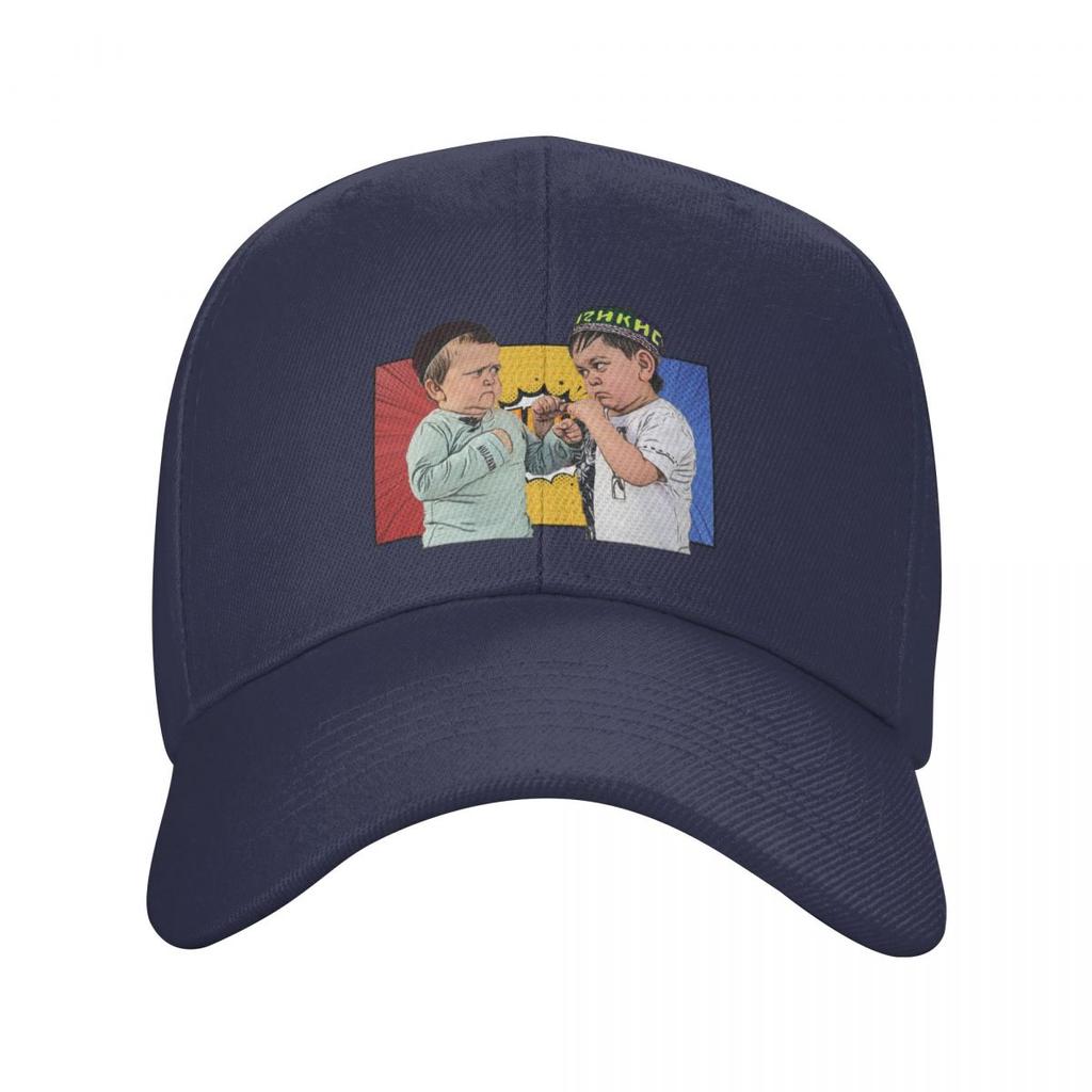 Hasbulla Vs Abdu Baseballkappe für Damen, Unisex, verstellbar, Mini-Khabib-Dad-Hut, Outdoor-Sommer-Snapback-Hüte