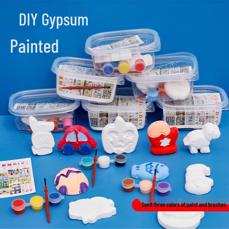 Набор для раскрашивания гипсовых фигурок своими руками 100 Kits