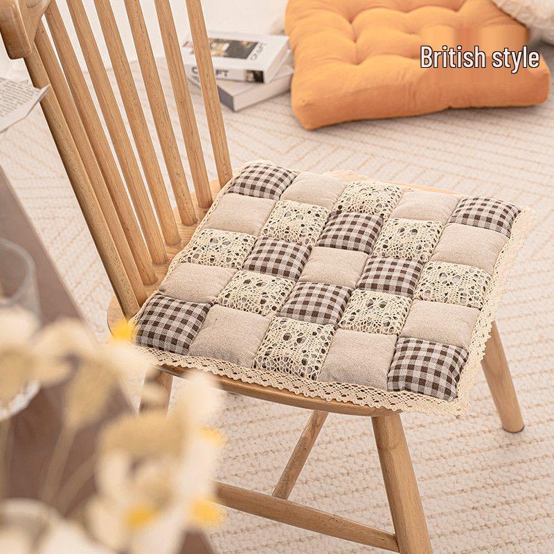 Lace Non-Slip Chair Cushion Pad for Dining and Living Room
