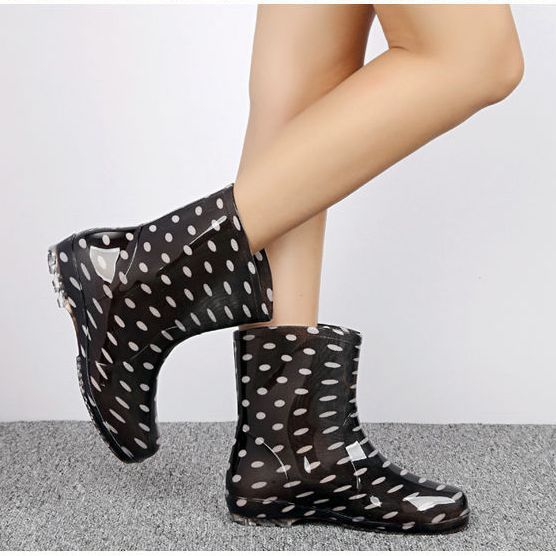 

Cotton rain shoes women s short adult rain boots fashion water boots summer waterproof shoes women s non-slip mid-tube overshoes 41