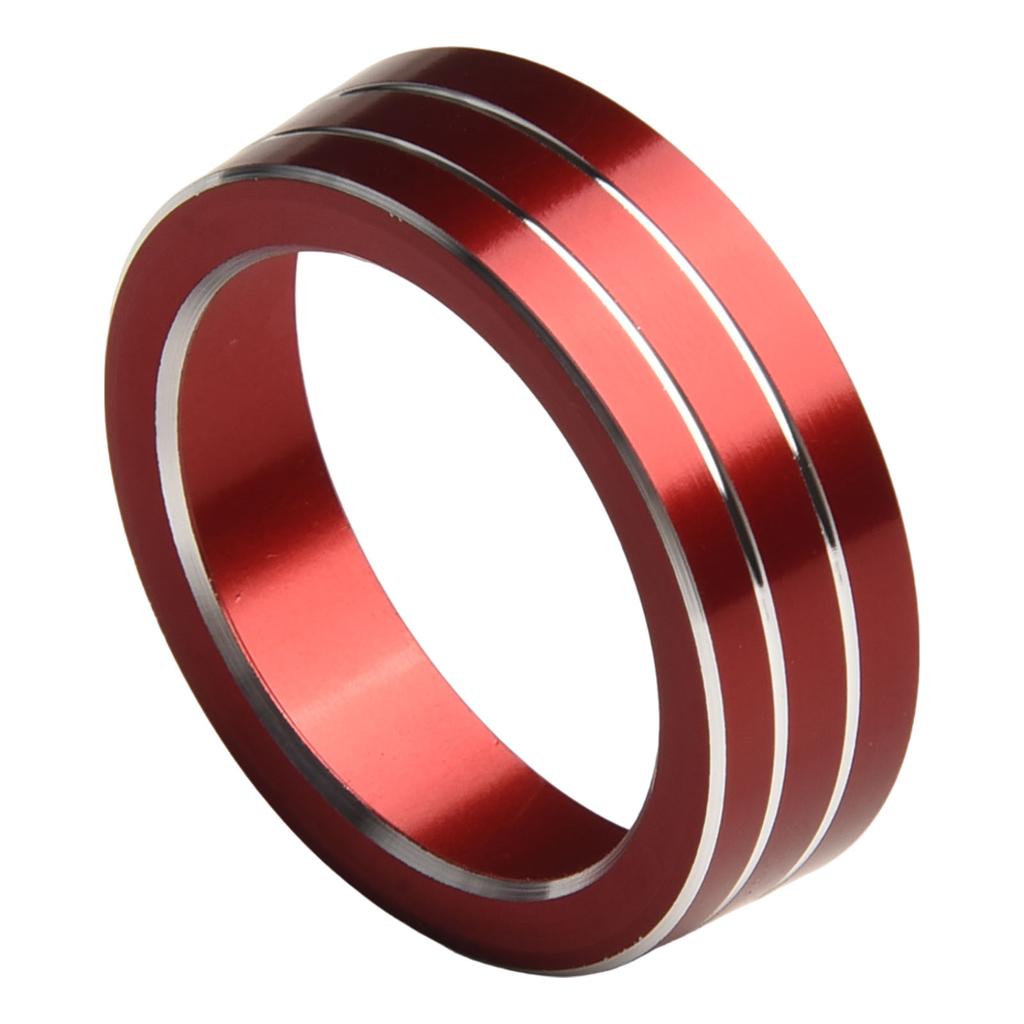 Colorful Aluminum AC Knob Control Knob Ring Cover For Honda Civic 2016-2024 10th Gen Car Interior Modification Accessories