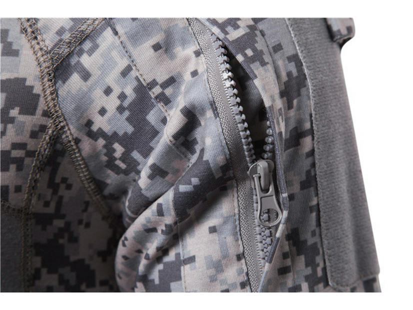 Youth Camouflage Stand-up Collar Tactical Combat Uniform