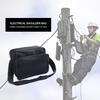 Hardware Parts Electrician Toolkit Tool Bag Multi-functional Single Shoulder Bag Oxford Canvas Chisel Electrician Toolkit