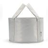 Folding Bucket,Collapsible Outdoor Bucket Portable Travel Basin Heat Waterproof Tub (Gray)