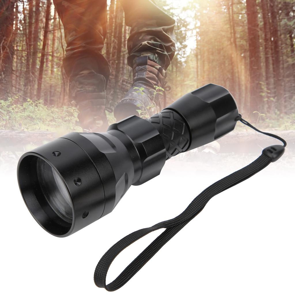 Aluminium Alloy Infrared 850nm Night Viewing Zoom Torch IPX6 Waterproof Hunting Flashlight