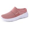 Women's Casual Fly Woven Breathable Flat Slippers with Toe Caps
