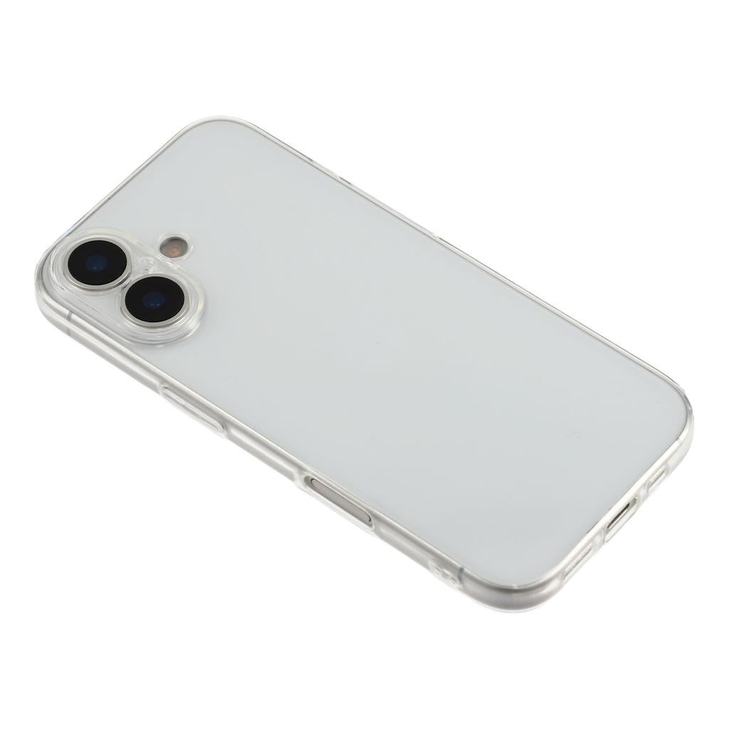 For iPhone 17 Case Shockproof 1.5mm Thickness Clear TPU Phone Cover