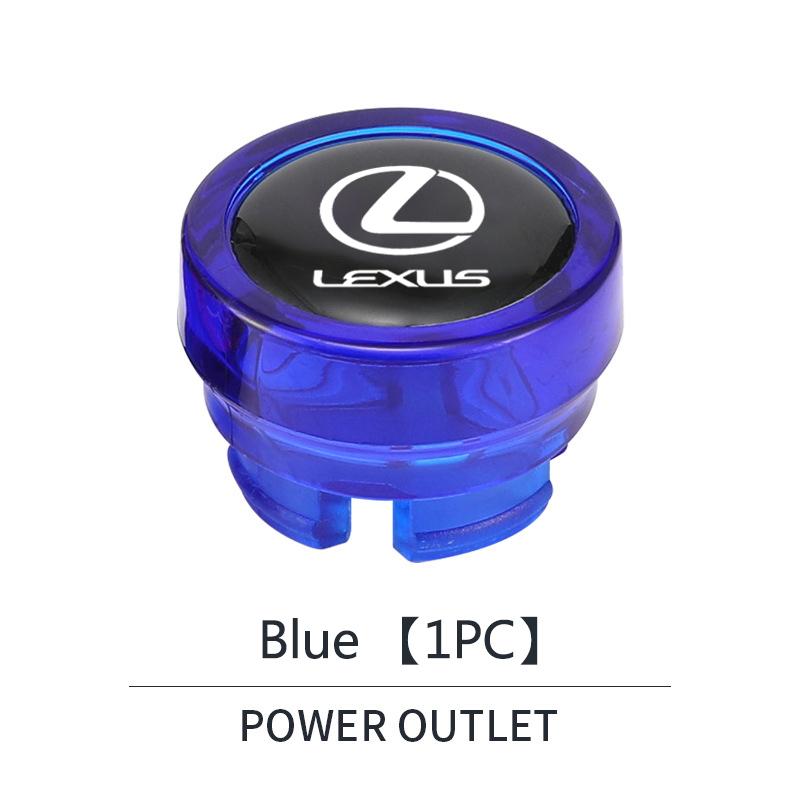 Car Cigarette Lighter Cover Button Protective Anti Dust Cap For Lexus IS250 Ct200h LS430 LX570 NX300h IS300h RX330 ES300h UX250h AEJ1