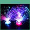 Beautiful Color Changing Led Fiber Optic Night Light Ideal For Christmas Decor