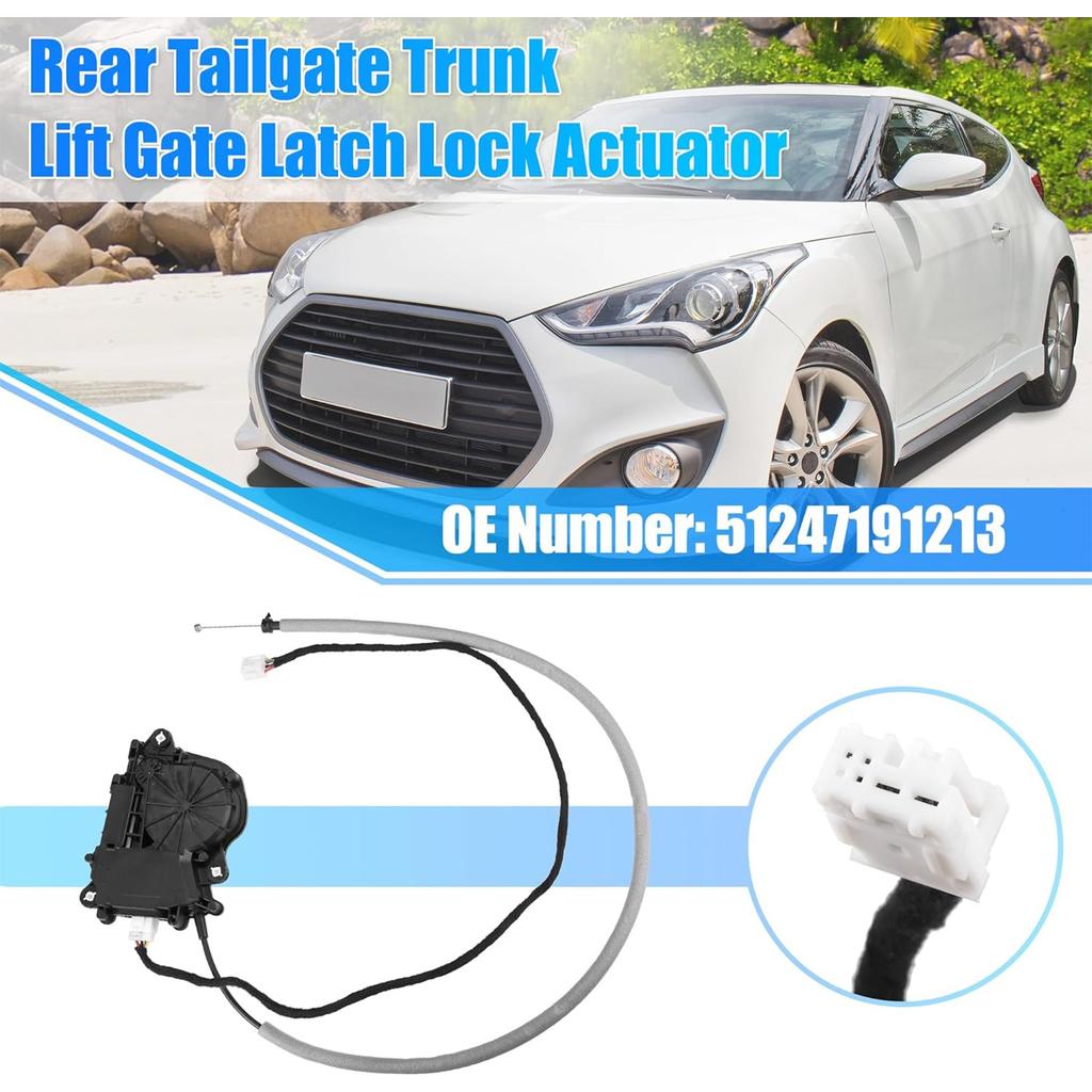 Tailgate Latches Motor Easy Installation Actuator 51247191213 Stable Rear Trunk Door Lock Actuator for F01 F02 F03 F04 F07
