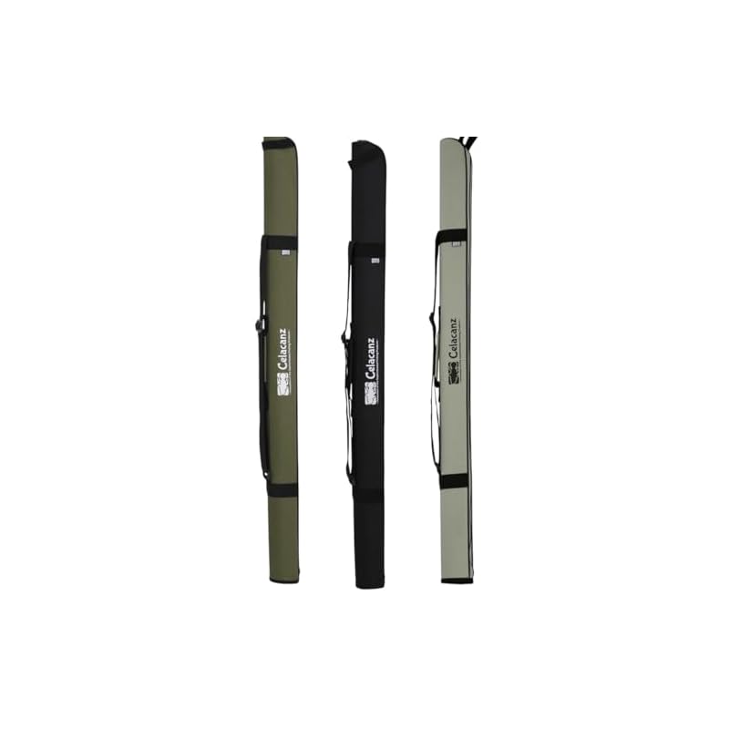 X'SELL Rod Case, 3 Colors, Fits 55cm/65cm/75cm/100cm/120cm/140cm/155cm Hard Straight Fishing Rods, Lightweight, Unisex, Celacanz JPC-1055, 1065, 1075,