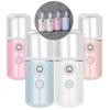 4 Pieces Nano Sprayer Nano F Portable Mini F Mist Handy Sprayer Atomizing Eyelash Extension Cool For Usb Rechargeable (white, Light Pink, Blue,,1640
