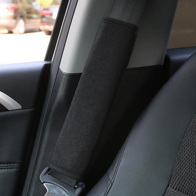 Universal Auto Seat Belt Covers Warm Plush Multi-color 26.5x7cm Safety Shoulder Cushion Protector