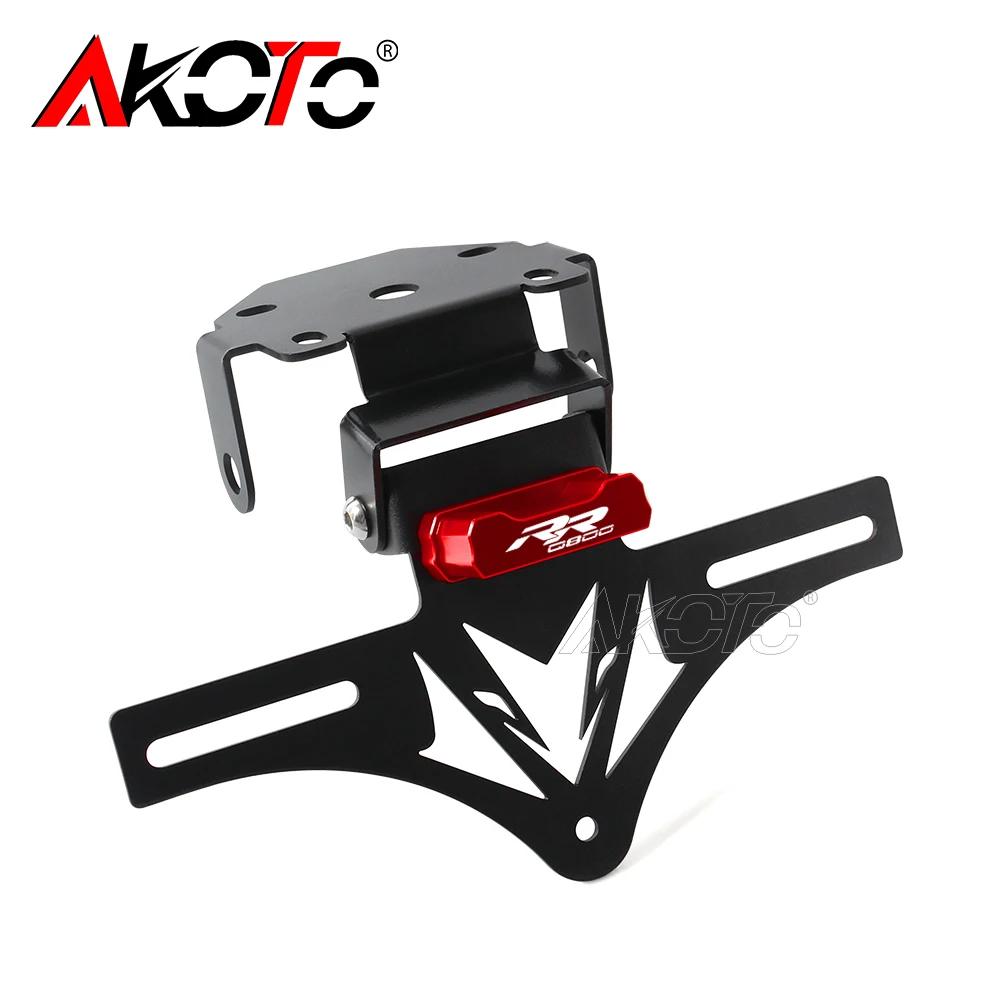 Tail Eliminator Accessories FOR QJMOTOR SRK800 SRK 800 800RR 2024 2025+ Motorcycle CNC Fixed Foldable License Plate Holder