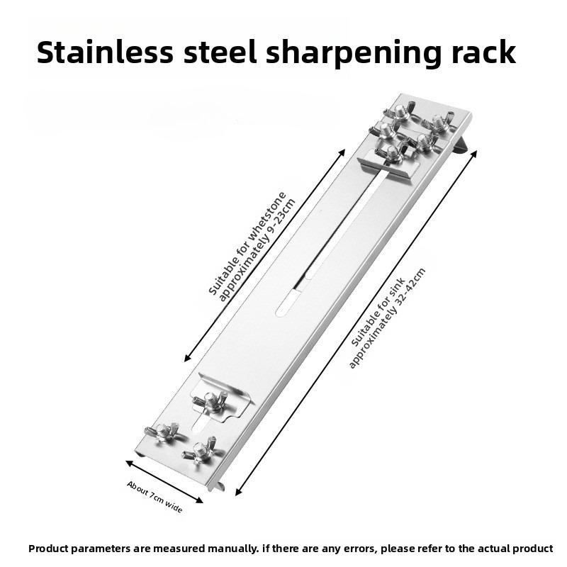 

Утолщенный кронштейн для заточки раковины из нержавеющей стали, бытовой, новый, регулируемый, фиксированный артефакт для заточного камня L