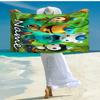 Personalized customized proof beach towel with Octonauts pattern - soft, absorbent,quick-drying,perfect swimming,camping&bathing