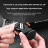 ABKE1 2pcs Universal Auto Seat Headrest Hook Storage Hidden For Porsche Cayenne Panamera Macan 911 718 Taycan Cayman Car Keyring
