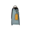 Coach Remi 17 Color Block Leather Saddle Bag Women Shoulder Bag Khaki White Sky-Blue 1330-SVUM