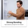 Nail-Free Adhesive Drawer Bond for Refrigerators - Secure Accessories Inside