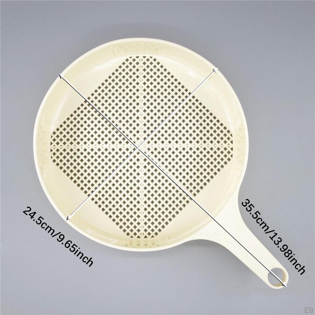 4 Peças Peneira de Solo para Bonsai Peneira de Milho Vaso de Envasamento 3mm Prático Fácil de Segurar Mão de Jardim