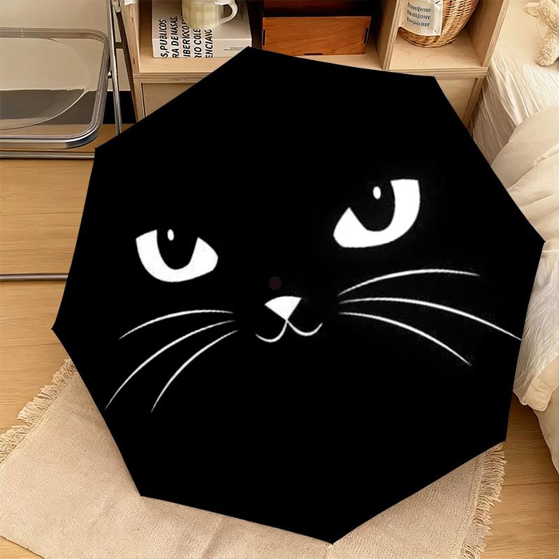 1PC Cats Automatic Umbrella - Suitable Travel Outdoor Portable Umbrella Birthday Gift Daily Essentials