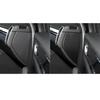 For Porsche Cayenne 9Y0 9YA 9YB E3 2018- Carbon Fiber Dashboard Side Front Slot Panel Trim Cover Car Accessories Sticker