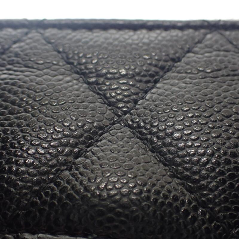 Chanel AP2570_B10583_C3906 Card Case Black Women