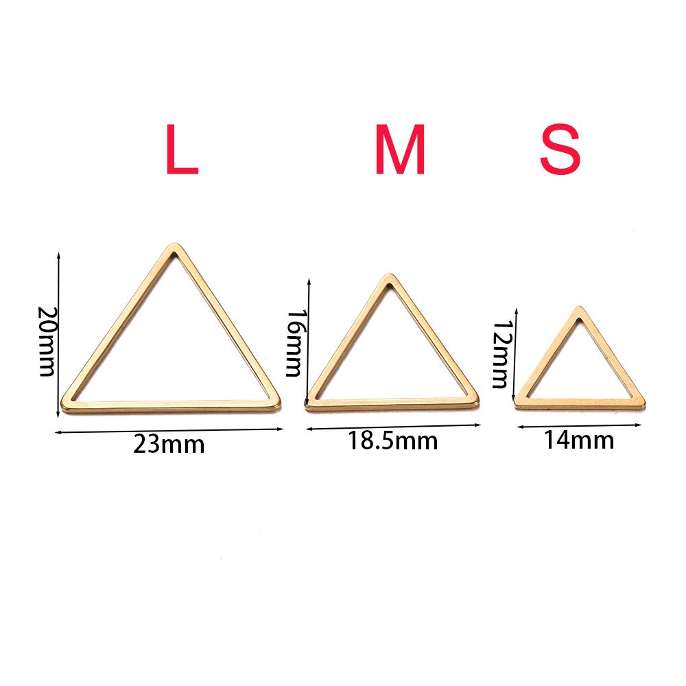 10pcs Stainless Steel Geometric Star Cross Round Frame Earrings Charms Connectors for Necklaces Earrings Jewelry Making Supplies