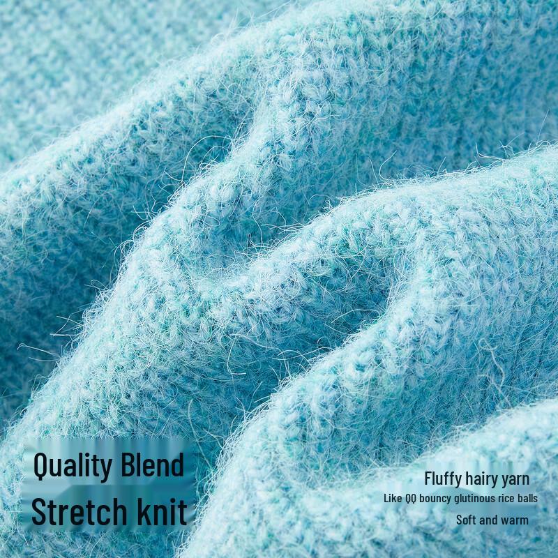 Semir Women's Oversized Little Lamb Embroidered Pullover Sweater