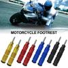 Pair Motorcycle Foot Pegs Rear Passenger Footrest Pedal Off-Road Platform for Dirt Bikes And E-Motorcycles