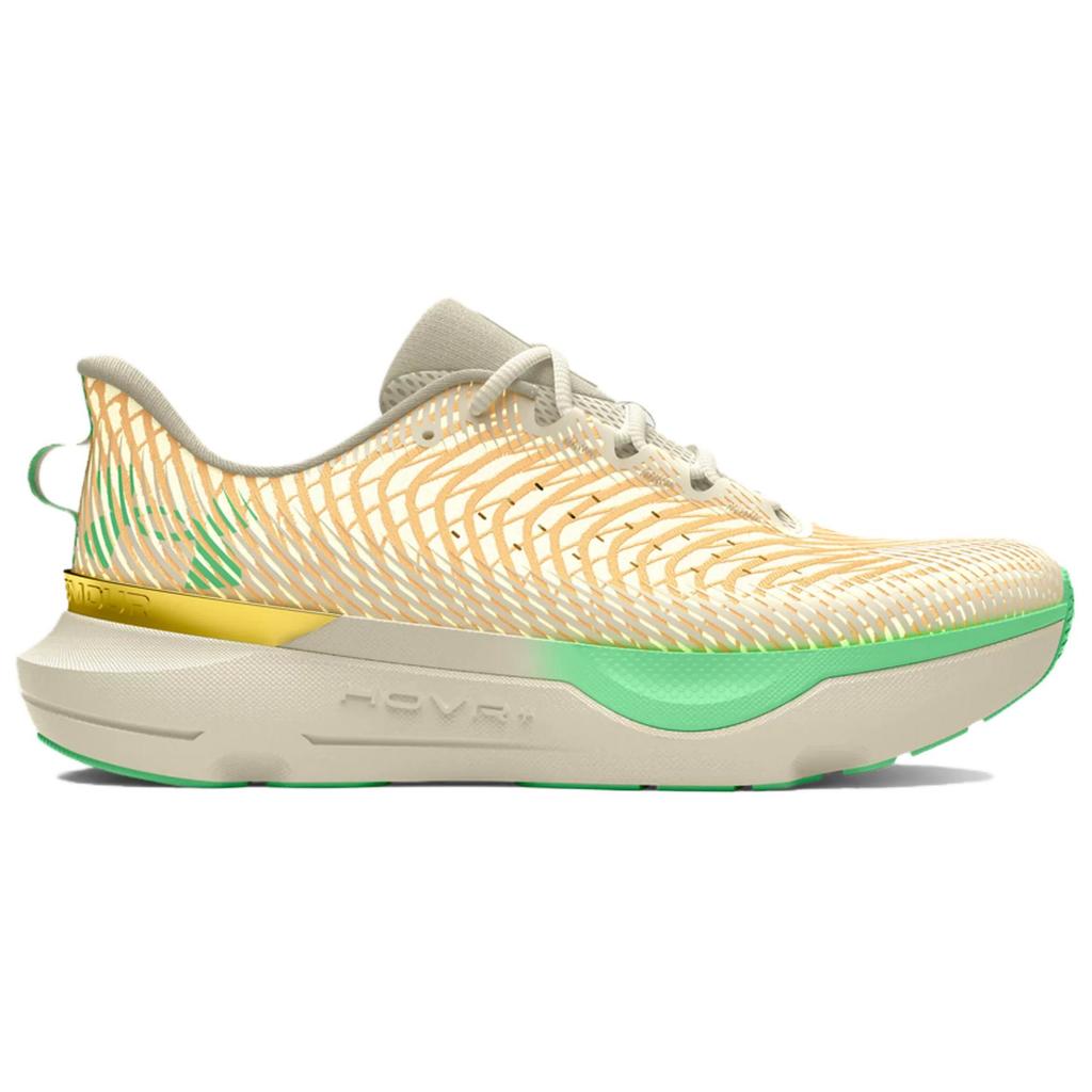 Under Armour HOVR Infinite Pro EIS Ivory Dune Court Green Men Sneakers Cream Brownstone 3027326-100