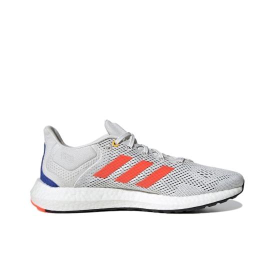 adidas PureBoost 21 White Solar Red GY5102