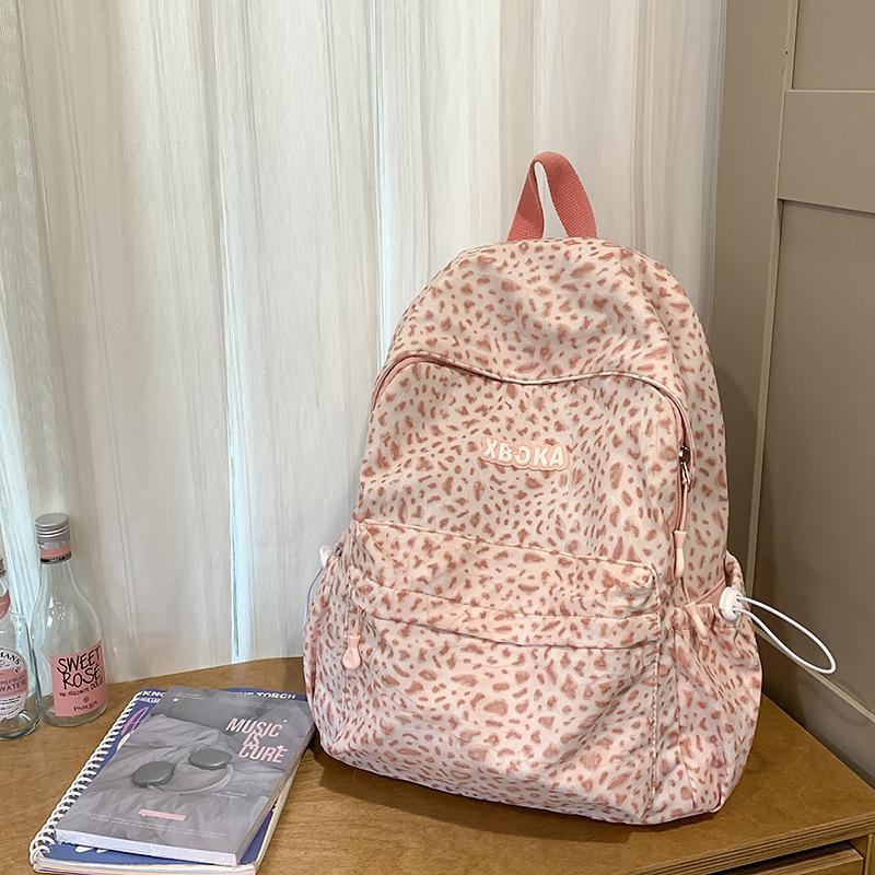Sommermode Rucksack aus Nylon mit großer Kapazität für Mädchen - Trendiger Schulrucksack