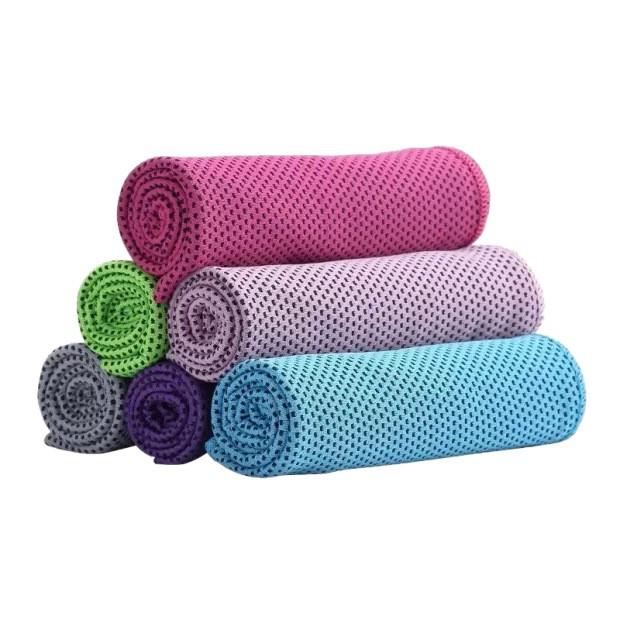 Cooling Sports Towel - Quick-Dry, Sweat-Absorbent Gym Towel for Men & Women Running (2 Pieces)