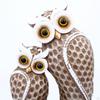 Resin Owl Family Figurines Home Decor Accents Housewarming Gift Decorative Crafts for