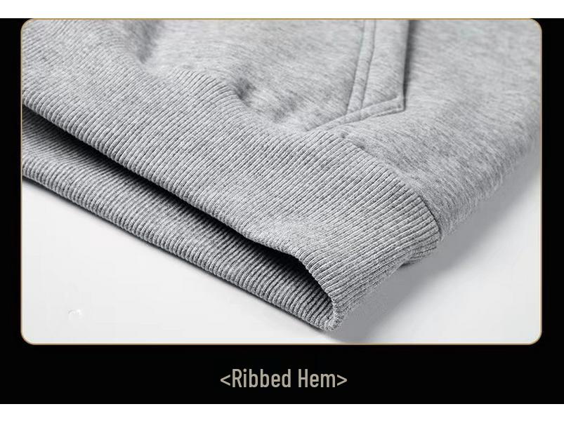 Men's Hooded Lambswool Jacket, Plus Velvet Thick, Casual Pure Color, Autumn/Winter Style with Zipper