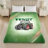Fendt Print Flannel Blanket Cozy Lightweight Plush Throw Blanket For Bed Sofa Household Use