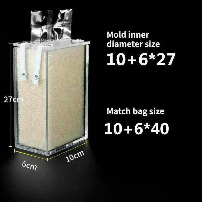 Reisziegel Beutel Vakuumform Yakfeng Reisbeutel Form Vakuum Transparente Verpackung für Diverse Körner Reisbeutel Mahlwerkzeug