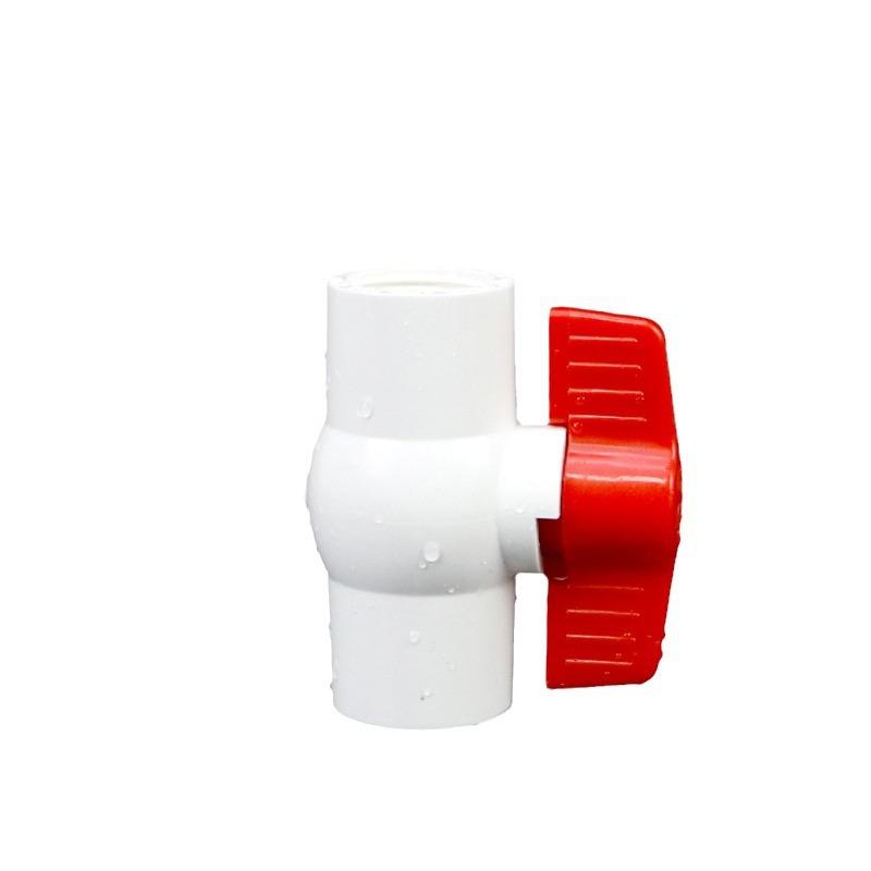 1pc 1/2"~2" Thread and Socket Type Grey PVC Ball Valve Garden Irrigation Fittings Aquarium Fish Tank Switch Water Valve