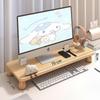 Curved Edge Desktop Monitor Stand and Storage Shelf