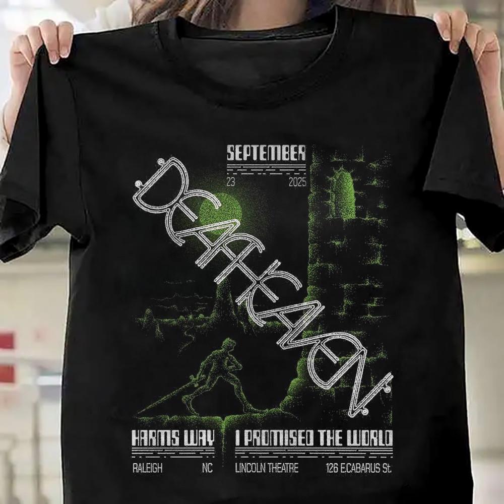 Rare! Deafheaven Sep 23 2025 Black Shirt Unisex Concert S-5XL LO214 Unisex T-Shirt M