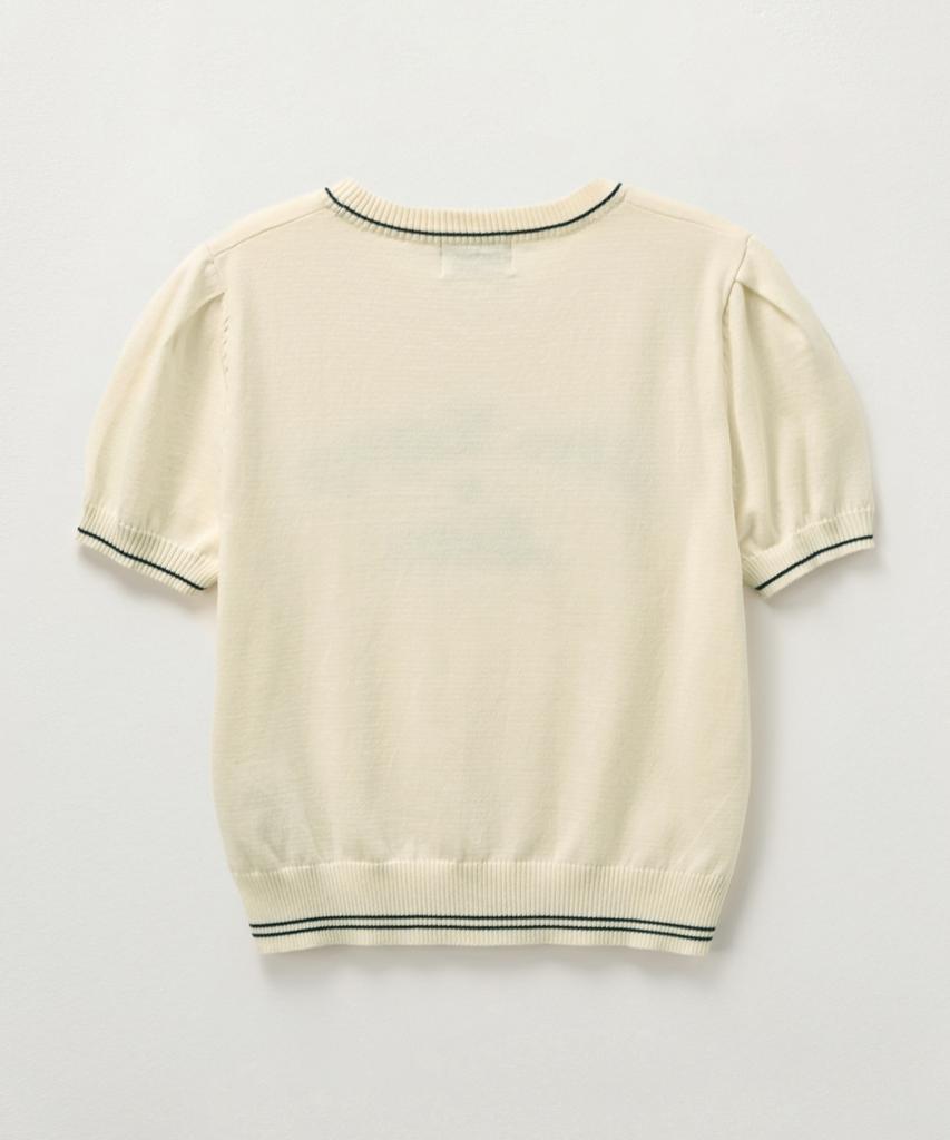 Seteo (W) Bon Voyage Puff Knit Cream Navy