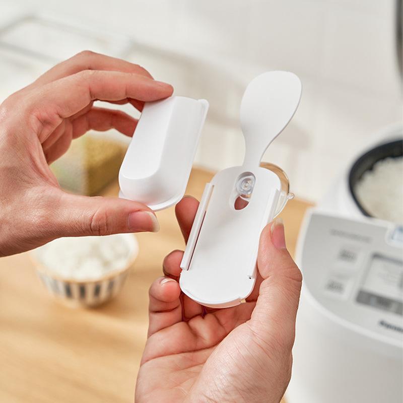 Suport japonez fără sudură pentru linguri de orez - Suport de depozitare pentru bucătărie pentru lopată de orez