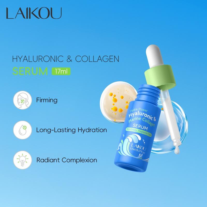LAIKOU Hyaluronic Acid Collagen Serum 17ml Hydrating Moisturizing