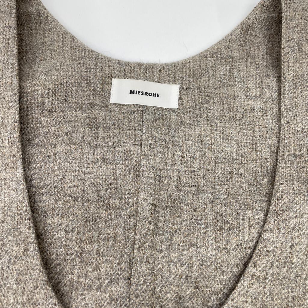 MIESROHE MWFO244073 Tweet Cocoon One Piece dress O beigeUsed