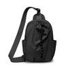 Women's Nylon Sling Backpack Drawstring Crossbody Chest Bag Lightweight Shoulder Daypack for Travel