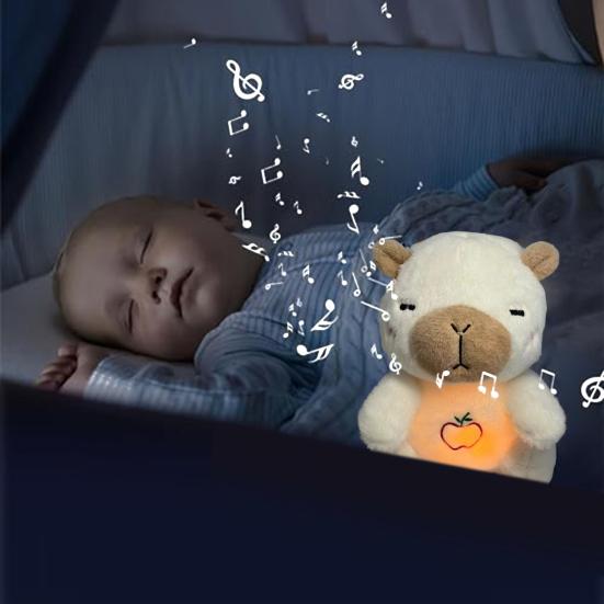 Unleashed Calming Doll Sleep Buddy for Anxiety Relief Glowing Plush Toy