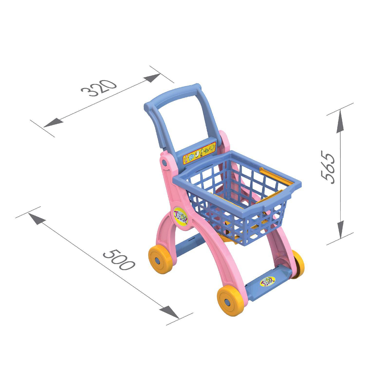 

Игровой набор Nordplast 431103h Корзина для покупок