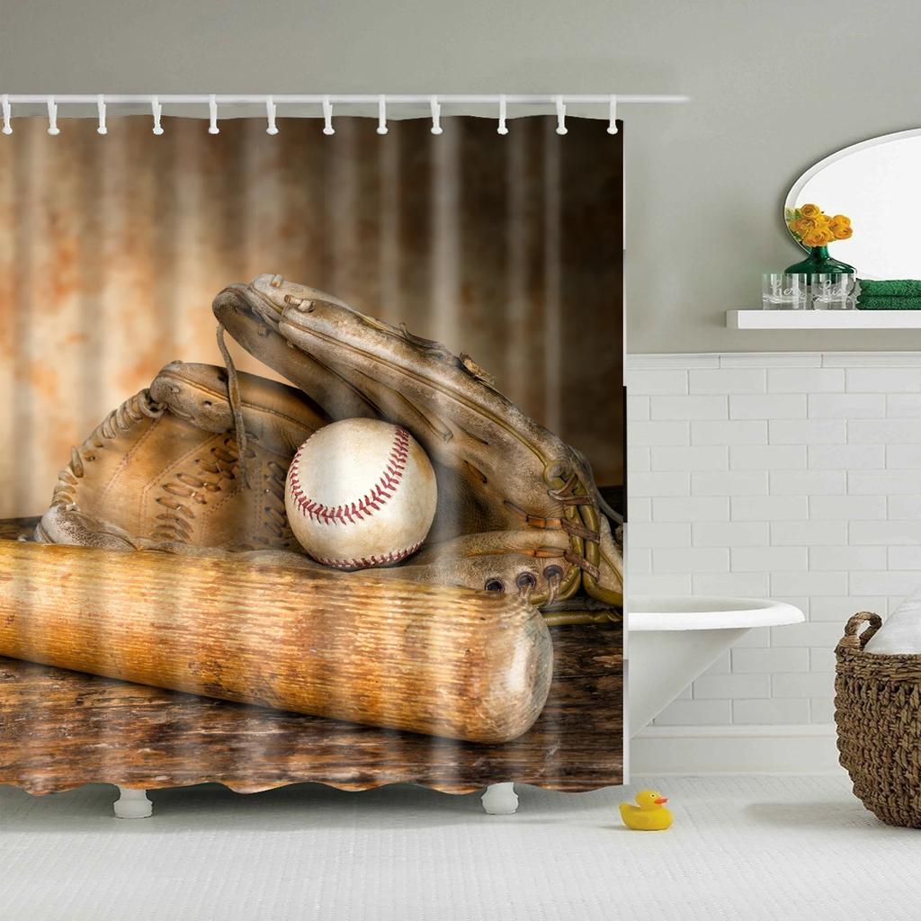 Personality Cartoon Shower Curtain Polyester Fabric Bath Curtain For The Bathroom Decorations Shower Curtains Bathroom Curtain