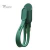 No Drill Stocking Holders Christmas Garland Hanger, Strong Adhesive Backing Hook, Seasonal Home Decoration Supplies Elastic Silicone Holder for Mantle